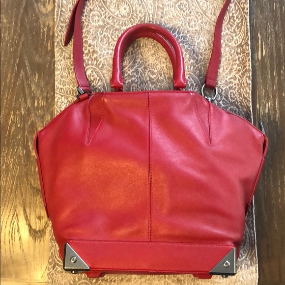 Alexander Wang Large Emile Red Tote Bag